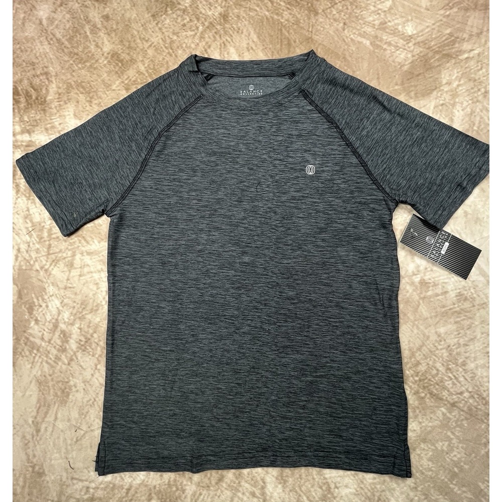 Charcoal Grey Balance Collection Dri Fit Shirt In Boys S (8)